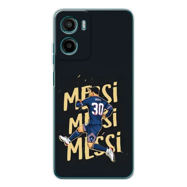 Чехол с принтом «Messi ПСЖ» для Motorola Moto E15 Чехол с принтом «Messi ПСЖ» для Motorola Moto E15
