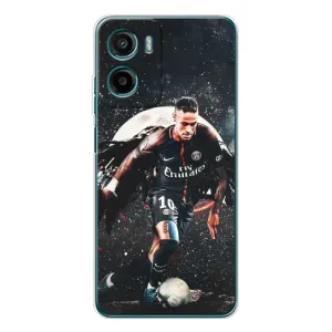 Чехол Неймар для Motorola Moto E15 (AlphaPrint) (PSG Neymar)