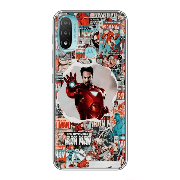 Чехол с принтом «Айронмен» для Motorola MOTO E20