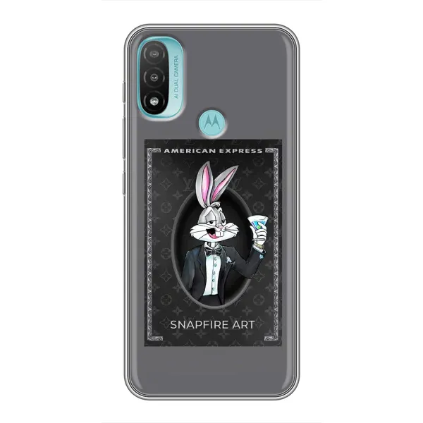 Чехол с принтом «Бакс Бани LV» для Motorola MOTO E20