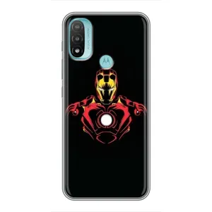Чохли з героями Марвел Motorola MOTO E20 (VPrint) (Залізна людина)