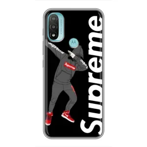 Чеохол для Motorola MOTO E20 з картинкою Supreme (AlphaPrint) (Деб Супрім)