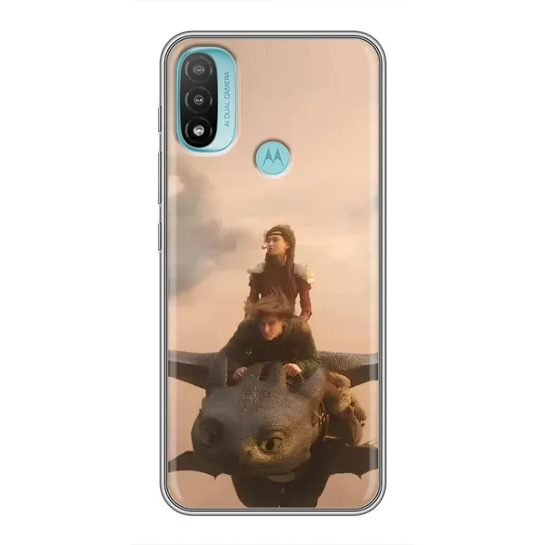 Чохол з принтом «Фільм дракон» для Motorola MOTO E20