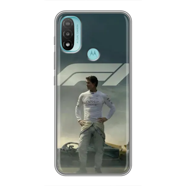 Чохол з принтом «Формула 1» для Motorola MOTO E20