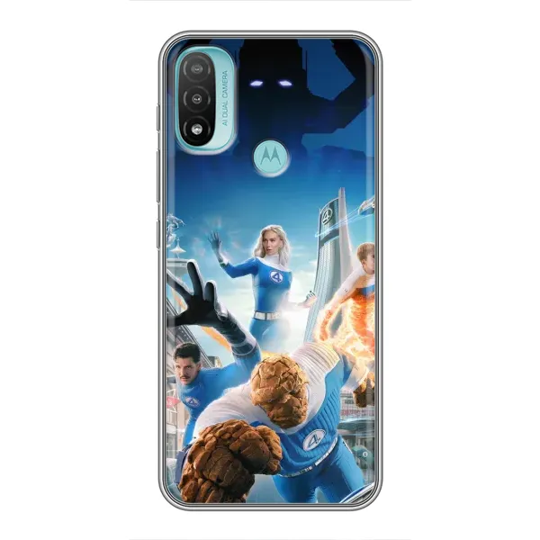 Чохол з принтом «Герої Фантастична Четвірка» для Motorola MOTO E20