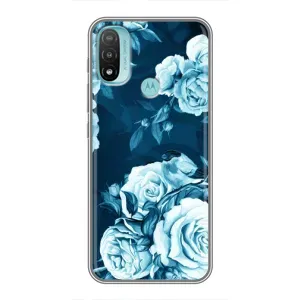 Чехлы (ART) Цветы на Motorola MOTO E20 (VPrint) (Блактині бутони)