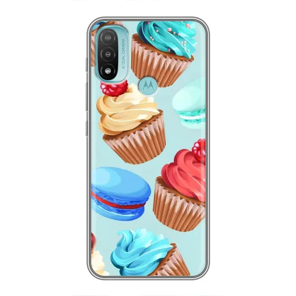 Чехол с принтом «Кексики» для Motorola MOTO E20 Чехол с принтом «Кексики» для Motorola MOTO E20