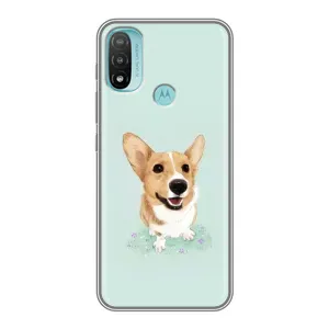Чохли з собаками для Motorola MOTO E20 (VPrint) (Коргі)