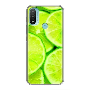 Чохли з фруктами для Motorola MOTO E20 (VPrint) (Лайм)