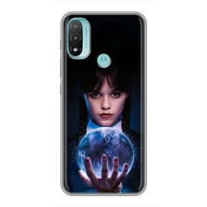 Чохол з принтом «Магічна сфера Венздей» для Motorola MOTO E20