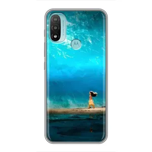 Чохол з мультфільмом Ваяна Motorola MOTO E20 (Океан Моана)