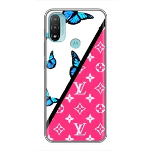 Бренднові Чохли для Motorola MOTO E20 - (PREMIUMPrint) (Мода LV)