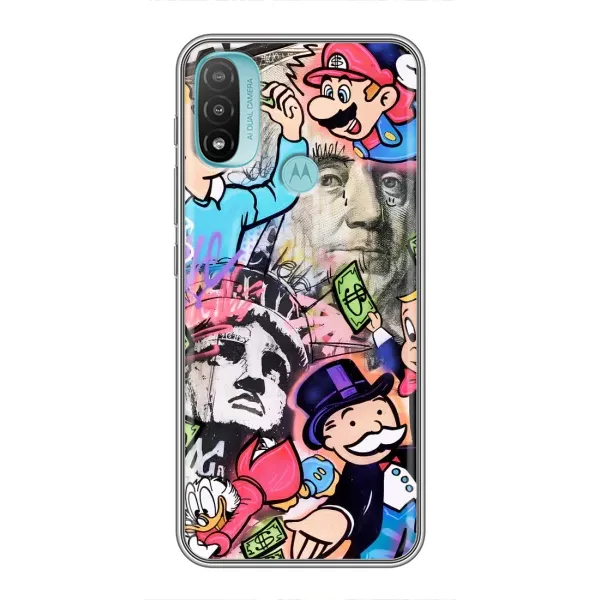 Чохол з принтом «Monopoly man» для Motorola MOTO E20