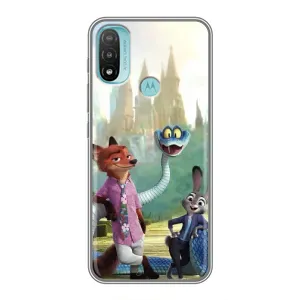 Чохол з принтом «Герої мультфільму Зоотрополіс» для Motorola MOTO E20