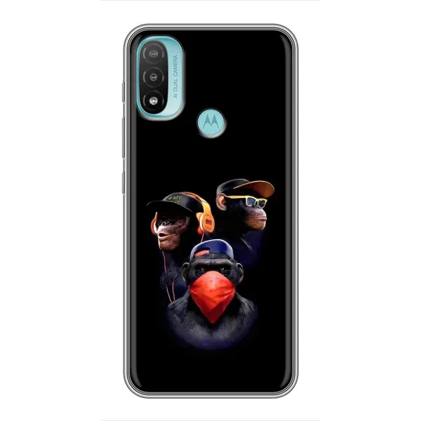 Чехол с принтом «Три обезьяны» для Motorola MOTO E20