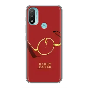 Чохли з Гаррі Поттером для Motorola MOTO E20 (AlphaPrint) (окуляри Гарі)