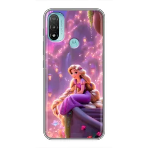 Чохол Рапунцель для Motorola MOTO E20 (Рапунцель у замку)