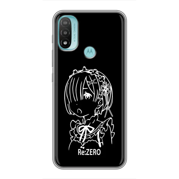 Чохол з принтом «Re: Zero» для Motorola MOTO E20