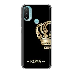 Чохли для Motorola MOTO E20 (VPrint) - Футбольні клуби (Roma)