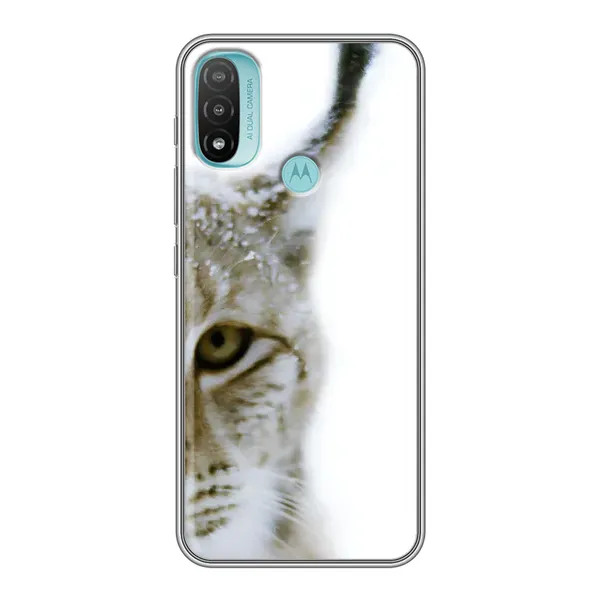 Чохол з принтом «Рись» для Motorola MOTO E20