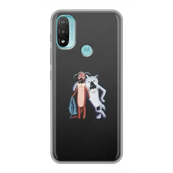Чохол з принтом «Жив був пес» для Motorola MOTO E20