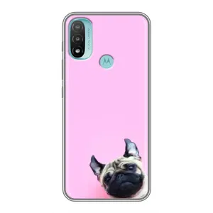 Чохли з собаками для Motorola MOTO E20 (VPrint) (Смішна собака)
