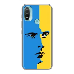 Украинские Чехлы для Motorola MOTO E20 с картинкой УПА (AlphaPrint) (Степан Бандера)