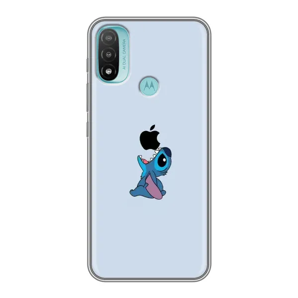 Чохол з принтом «Stitch apple» для Motorola MOTO E20