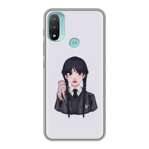 Чохли Венсдей на Motorola MOTO E20 Уенсдей (AlphaPrint) (Венздей і Річ)