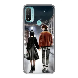 Чохол з принтом «Венздей та Тайлер» для Motorola MOTO E20