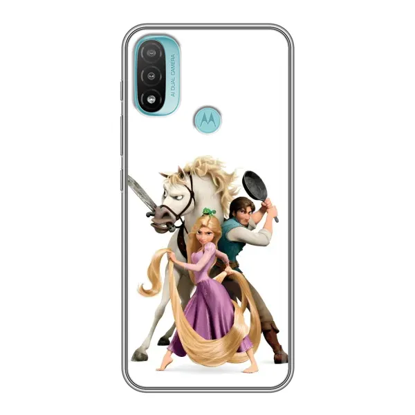 Чохол з принтом «Рапунцель та друзі» для Motorola MOTO E20 Чохол з принтом «Рапунцель та друзі» для Motorola MOTO E20