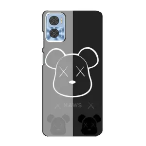 Чехлы для Motorola MOTO E22 - Bearbrick Louis Vuitton (PREMIUMPrint) (БеарБрик глаза)
