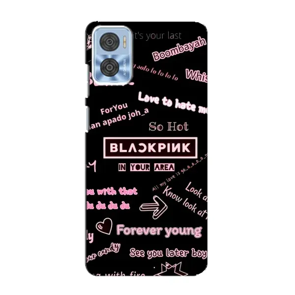 Чехол с принтом «BLACKPINK» для Motorola MOTO E22