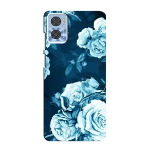 Чехлы (ART) Цветы на Motorola MOTO E22 (VPrint) (Блактині бутони)