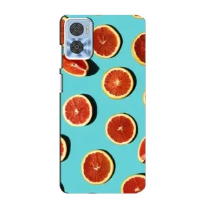 Чохли з фруктами для Motorola MOTO E22 (VPrint) (Грейпфрут)