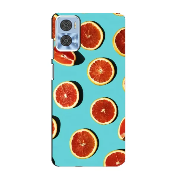 Чехол с принтом «Грейпфрут» для Motorola MOTO E22