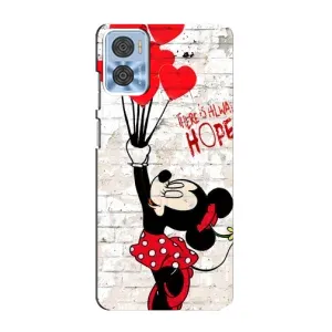 Чехол Disney Mouse Motorola MOTO E22 (PREMIUMPrint) (Heart Minni)