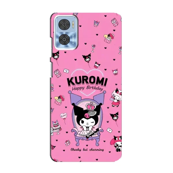 Чехол с принтом «KUROMI» для Motorola MOTO E22
