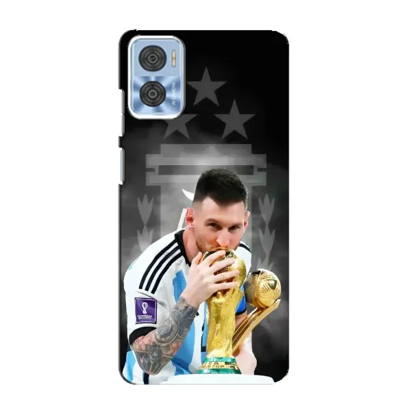 Чохол з принтом «Мессі Чемпіон» для Motorola MOTO E22