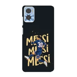 Чохли для Motorola MOTO E22 (Leo чемпіон) (AlphaPrint) (Messi ПСЖ)