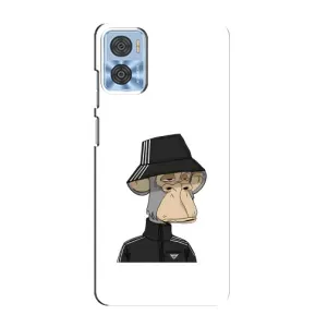 Чохли з Мавпами NFT для Motorola MOTO E22 (AlphaPrint) (мавпа NFT Adidas)