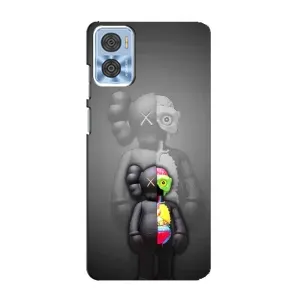 Чехлы для Motorola MOTO E22 - Bearbrick Louis Vuitton (PREMIUMPrint) (Тело Bearbrick)