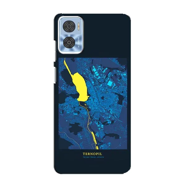 Чехол с принтом «Тернополь» для Motorola MOTO E22
