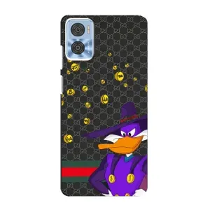 Брендновые Чехлы для Motorola MOTO E22 - (PREMIUMPrint) (Утка Гуччи)
