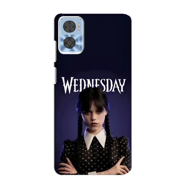 Чохол з принтом «Wednesday» для Motorola MOTO E22
