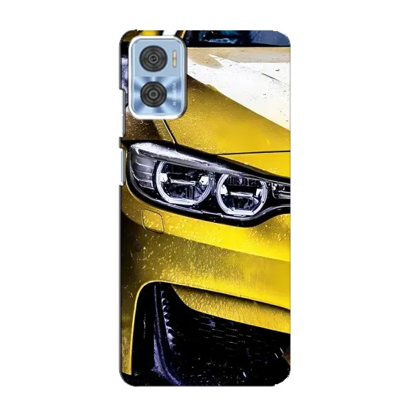 Чехол с принтом «Желтая машина» для Motorola MOTO E22 Чехол с принтом «Желтая машина» для Motorola MOTO E22