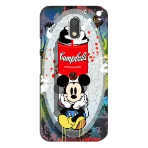 Чехол Disney Mouse Motorola MOTO E3 (PREMIUMPrint) (Американский Маус)