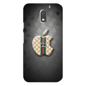 Чехлы ГУЧЧИ для Мото Е3 (AlphaPrint) (Apple gucci)