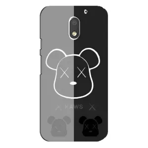 Чехлы для Motorola MOTO E3 - Bearbrick Louis Vuitton (PREMIUMPrint) (БеарБрик глаза)