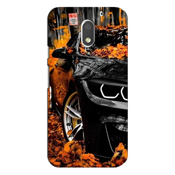 Чехол с принтом «Черная Машина» для Motorola MOTO E3